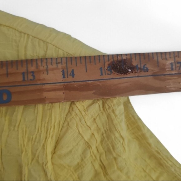 Lana Lee Vintage Yellow Textured Jacket Women’s 6 Grommet Button Front Rare Find - Picture 15 of 16